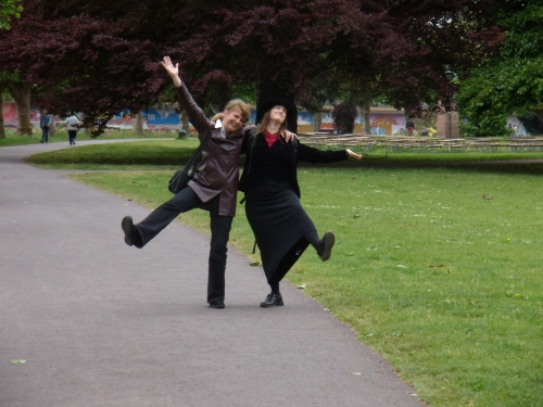 Frances with Daniela Kulot